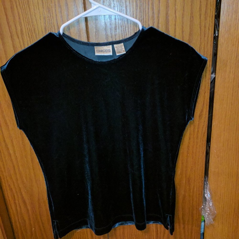 Chico velveteen blouse